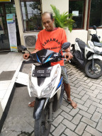 Berkat Rekaman CCTV. 1 Dari 2 Pelaku Curanmor di Bekuk Polsek Sukolilo.