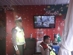 5 Pos Pam Polres Pasuruan, Dilengkapi Kamera Pemantau CCTV.