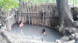 Bisa Menyembuhkan Berbagai Penyakit, Sumber Banyu Pahit Banyak Dikunjungi Orang Dari Luar Daerah.