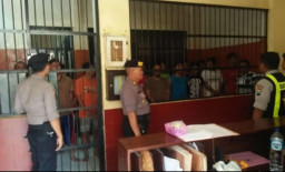 Tim Urkes Bagsumda Polresta Pasuruan, Lakukan Cek Rutin Kesehatan Para Tahanan. 
