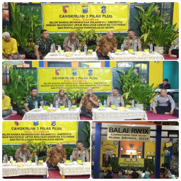 3 Pilar Sawahan Surabaya, Gelar Cangkruk an di RW 09 Pakis.