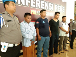 Warga Sampang Penyebar Berita Hoax Perampokan Bank BCA Pandaan, Ditangkap Polres Pasuruan.