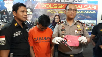 Edan! Pacar Disekap dan Diperkosa Selama 2 Hari, Imron Ditangkap Opsnal Polsek Tegalsari.