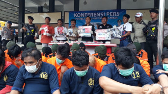 3 Pekan Satreskoba Polres Tanjung Perak, Ungkap 36 Kasus Dengan BB Shabu 30 Gram.