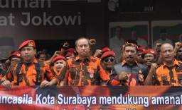 Pemuda Pancasila Surabaya, Gelar Deklarasi Dukung Jokowi-Makruf Amin.