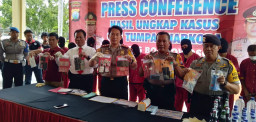 Bandar Narkoba Jaringan Antar Kota, Tak Berkutik di Tangan Polres Bondowoso.