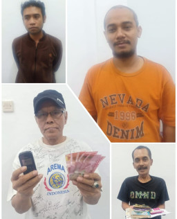 Reskrim Polsek Kota Banyuwangi, Gulung 5 Jaringan Sindikat Judi Togel.