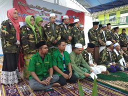 Ratusan Ulama NU se Kabupaten Bondowoso, Berikrar Menangkan Jokowi-Makruf Amin.