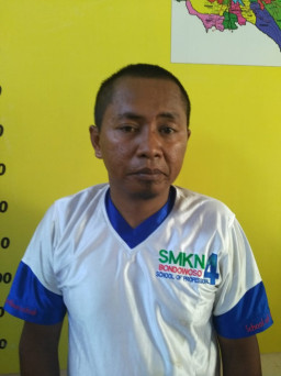 Asyik Nyabu Dipos Jaga, Security SMKN 4 Bondowoso di Tangkap Polisi.