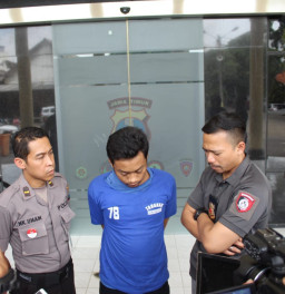 1 Pelaku Pembobol Asesoris Sepeda Motor, Dilumpuhkan Dengan Timah Panas.