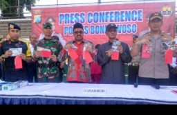 2 Pelaku Pencuri 57 Unit Motor, di Bekuk Polres Bondowoso.