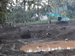 Masih Marak, Galian C Tak Berijin di Kecamatan Songgon.