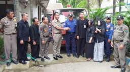 Antisipasi Kebakaran Diwilayah Tengah, Kasat Pol PP Banyuwangi Tempatkan 1 Unit Damkar di Rogojampi.