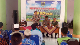 Ini Patut Dicontoh! Pemdes Sukokerto Paparkan RAPBDes di Depan Muspika Pujer, Camat Minta Semua Pemdes Ikuti Langkah Ini.