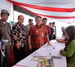 Jembatani Tenaga Kerja dan Perusahaan, Mini Job Market Fair di Gelar Pemkab Blitar.