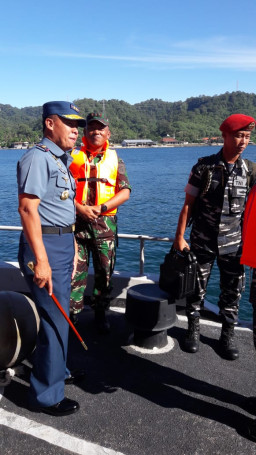 Pangkoarmada II Laksda Mintoro Yulianto, Tinjau Kesiapan Puslatpur dan Balai Kesehatan Lanal.
