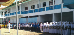 Ponpes Al-Barokah Padasan Pujer, Gelar Haflatul Imtihan ke XLVI, di Hadiri Kapolsek.
