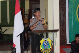 Polres dan Pemkab Bondowoso Peringati Isro Miroj, di Pendopo Bupati.