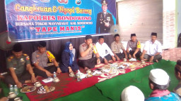 Jumat Berkah "Ngopi Bareng Kapolres Bondowoso Bersama Tokoh Masyarakat" di Wonoboyo Kecamatan Klabang.