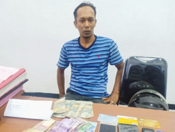 Unit Reskrim Polsek Kota Banyuwangi, Gelandang Bandar Togel.