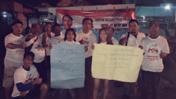 Ketua KRM Blusukan di 6 Kampung, Kampanye Sejuk Untuk Jokowi dan Himbau Warga Tidak Golput.