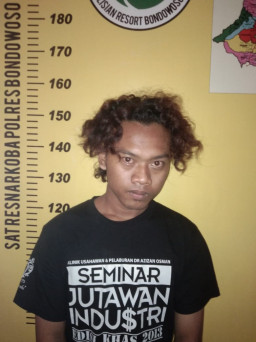 Edarkan Pil Haram, Warga Kejayan Pujer Jadi Penghuni Sel Mapolres Bondowoso.