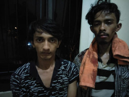 Rampas HP Milik Balita, 2 Jambret Babak Belur di Hajar Massa.
