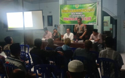 Hadiri Paparan APBDes Desa Mangli, Kapolsek Pujer Himbau Masyarakat Tidak GOLPUT.