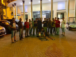 Unit Jatanras Polrestabes Surabaya, Tembak Kaki Pelaku Curanmor R4 di Griya Pesona Asri Rungkut.