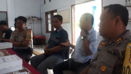 AKBP Agus Sudaryatno, Sambangi Balai Wartawan Pasuruan.