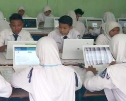 Gangguan Token Pusat, UNBK SMP 2019 di Bondowoso Molor 30 Menit.