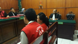 Bersekongkol Edarkan Sabu, Sepasang Kekasih di Hukum 5,6 Tahun.