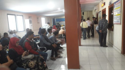 Lagi-Lagi Satpas Polres Pasuruan Kota, Kehabisan Material SIM.