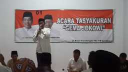 Tasyukuran Kemenangan, Gema Jokowi Siap Bersinergi Dengan Pemerintah Kembangkan Ekonomi Rakyat.
