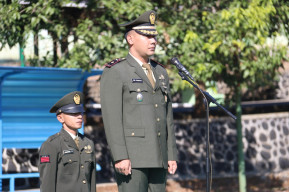 Peringati Hari Lahirnya Pancasila, Wadan Ajak Prajurit Yonif 514 Kostrad, Untuk Terus Menjaga Keutuhan NKRI.