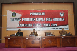 Desk Pilkades Kabupaten Blitar Terbentuk, Pilkades Serentak 2019 Segera Dimulai Tahapannya.