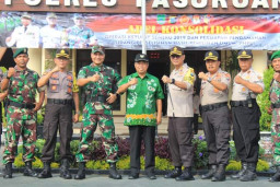 Kapolres Pasuruan Pimpin, Apel Konsolidasi Ops. Ketupat Semeru dan Sidang PHPU 2019