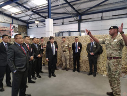 Athan RI Untuk Kerajaan Inggris, Dampingi Delegasi Kementrian Pertahanan Laksanakan JDCD di London.