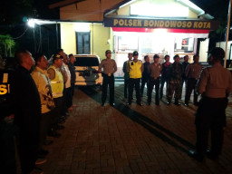 Polsek Rayon 1 Bersama Muspika Kecamatan Bondowoso, Gelar Operasi Ofensif.