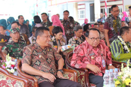 Bupati Blitar, Sambut Tim Penilai Lomba Desa Provinsi Jatim.