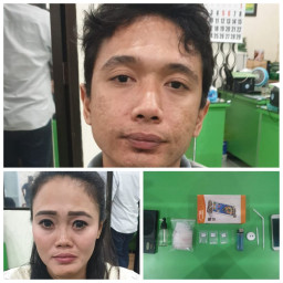 Ingin Tampil Prima, 2 Waiters Ini Diringkus Saat Konsumsi Sabu.