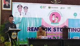 Angka Stunting Warga Bondowoso, Masih Tertinggi ke 3 di Jatim.