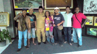 Koper Bondowoso Kecipratan Berkah, Bisa Ikut Lomba Lukis di Antique Expo 2019.