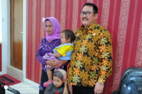 Wabup Irwan Akan Bantu Ibu dan Anak Yatim, Asal Desa Gubrih Wringin.