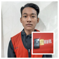 Pengedar Sabu Asal Banyu Urip, di Bekuk Satresnarkoba Polrestabes Surabaya. 