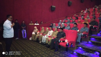 Bentuk Pendidikan Karakter, Dinas Dikbud Bondowoso Ajak KS dan Guru Nonton Bareng Film Ayu Anak Titipan Sorga