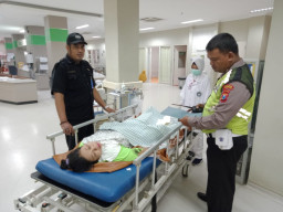 Di Luwung Beji, Pemotor di Tabrak Dum Truck
