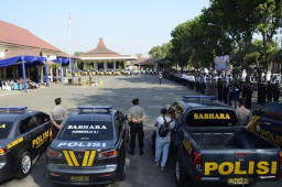 Polresta Pasuruan Gelar Apel Operasi Patuh Semeru 2019.