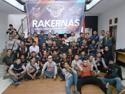 Honda Verza Indonesia Club "HVIC" Gelar Rakernas di Sukabumi.