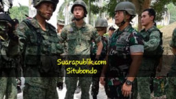 Latihan Bersama TNI Dengan Singapore Army, Resmi Ditutup Oleh Kasad Jendral TNI Andika dan Chief Of Singapore Army Major General Goh Si Huo
